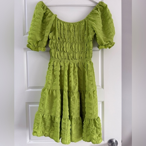 🩷3 for $20🩷NWOT Liberty Love Dress In Colour Lime Green. Size Small - Picture 2 of 2